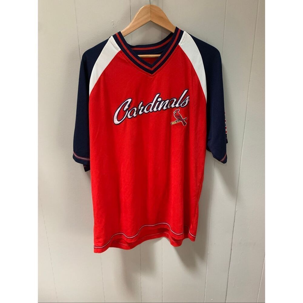 MLB St. Louis Cardinals MOLINA #4  Baseball Jersey Shirt XL